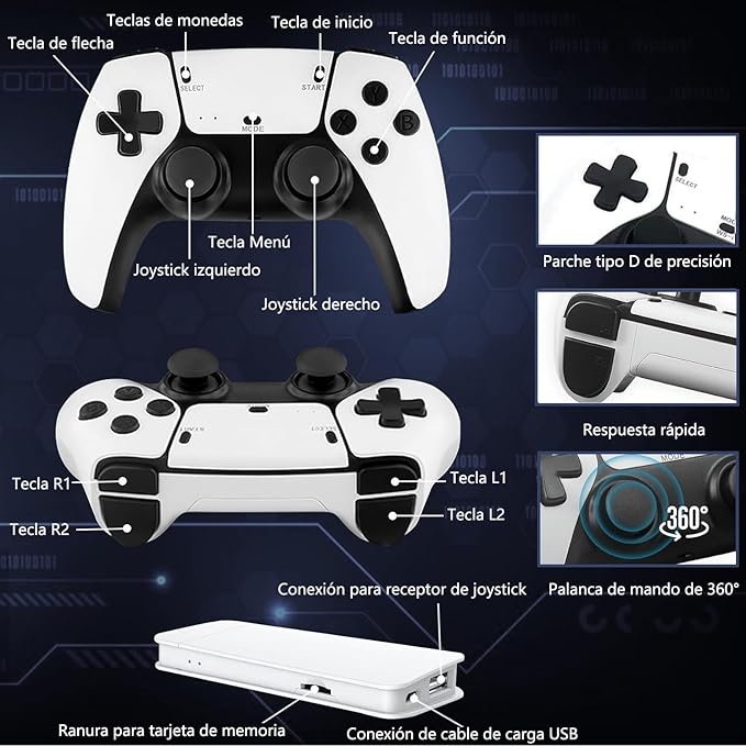 Glimmer™ Consola de Alta Gama +30,000 Juegos