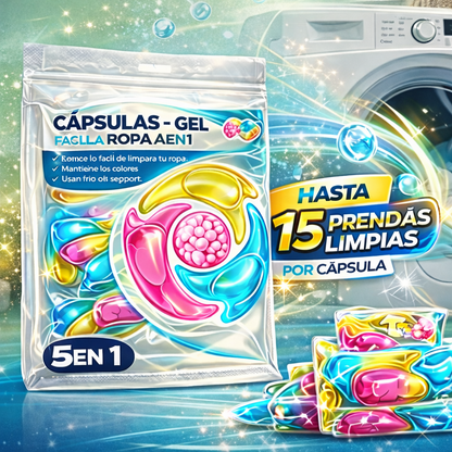 CLARIXA 5 EN 1™ - Cápsulas Premium de Limpieza Inteligente