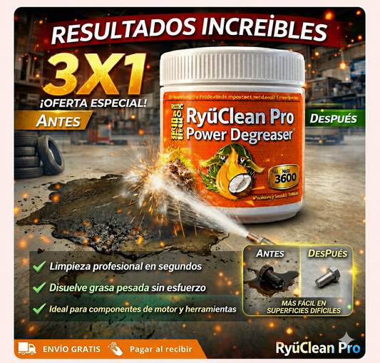 RYŪCLEAN 6 en 1 PRO™  260g.