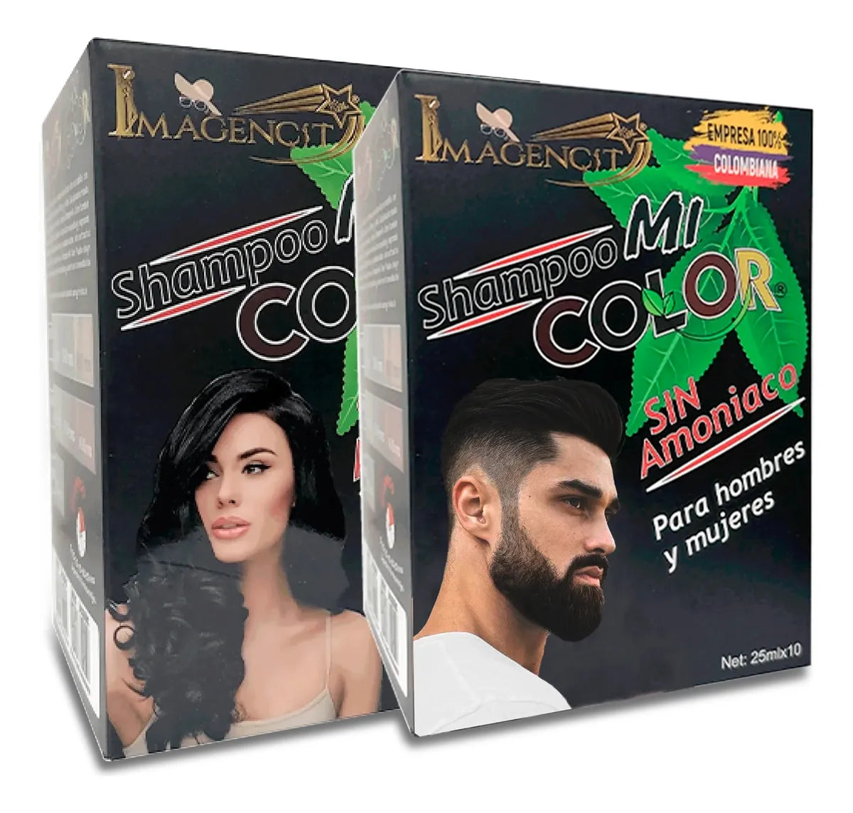 Shampoo Mi Color Negro/Castaño