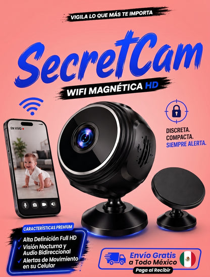 SecretCam- Video Cámara Miniatura HD