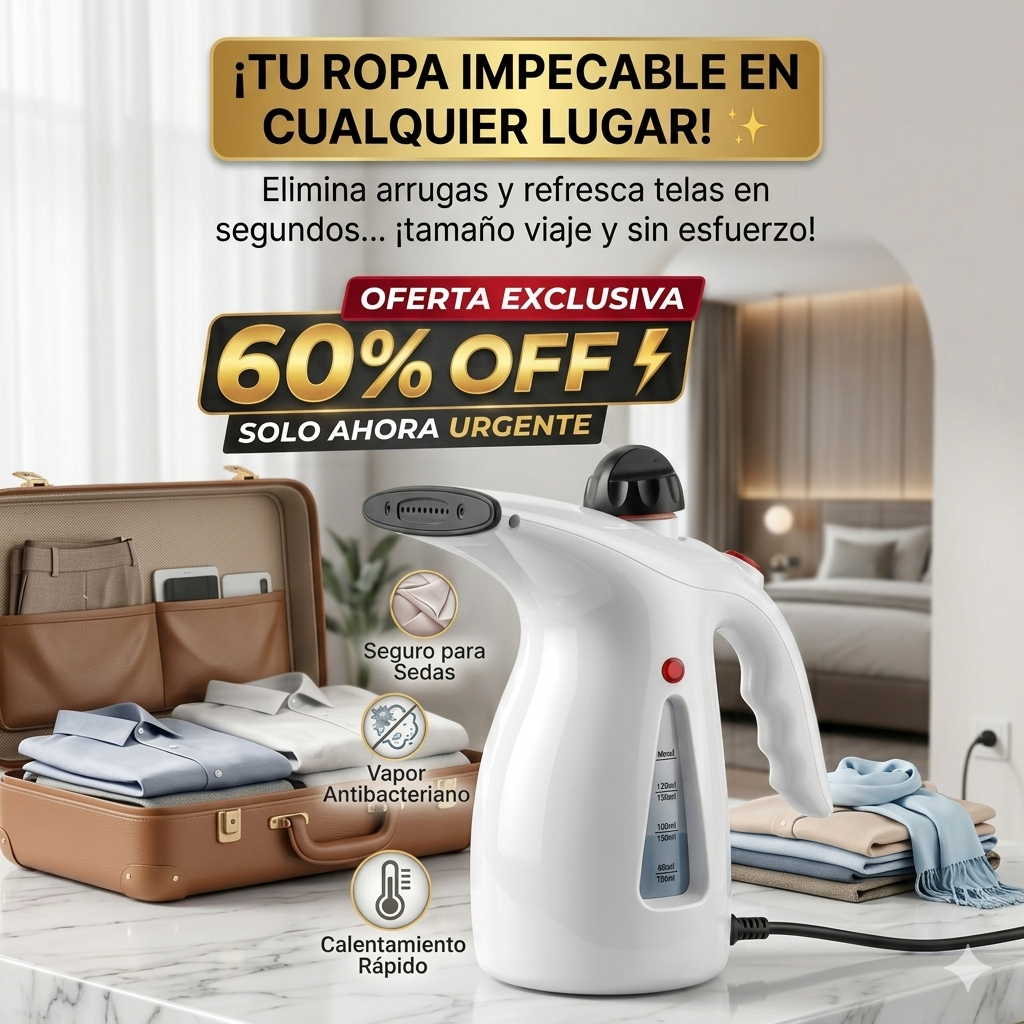 Plancha de vapor para ropa