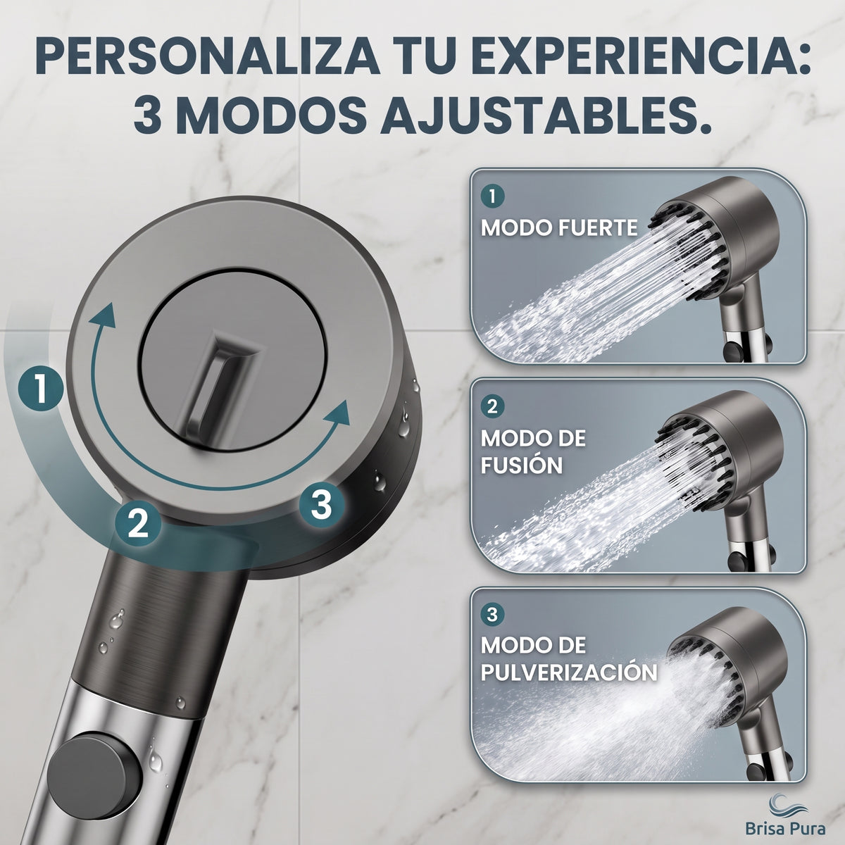 Brisa Pura™ - Ducha Filtrante Premium