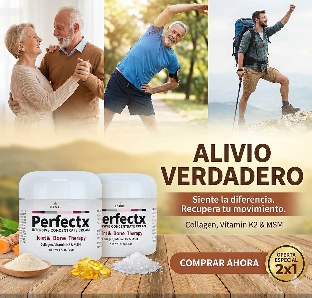 ¡SOLO HOY 2X1! PerfectX®: Tratamiento Intensivo para Recuperar tu Movilidad sin Dolor.