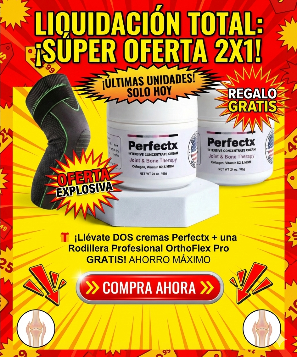 ¡SOLO HOY 2X1! PerfectX®: Tratamiento Intensivo para Recuperar tu Movilidad sin Dolor.
