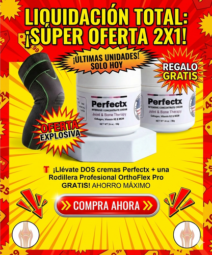 ¡SOLO HOY 2X1! PerfectX®: Tratamiento Intensivo para Recuperar tu Movilidad sin Dolor.
