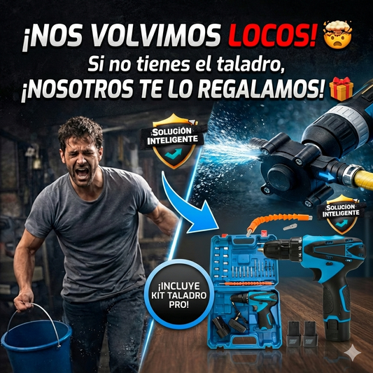 Bomba para Líquidos HydroForce Pro+ TALADRO GRATIS