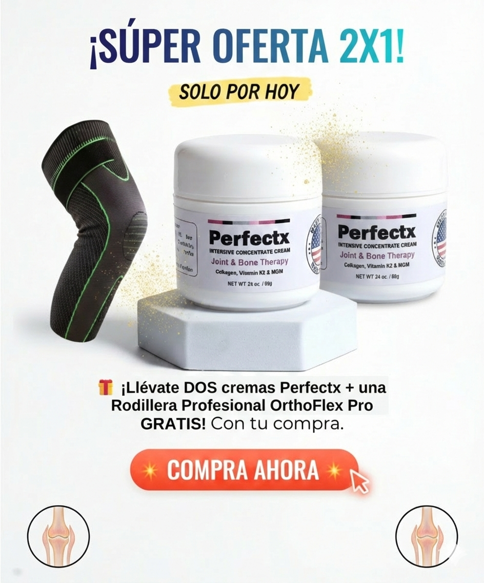 ¡SOLO HOY 2X1! PerfectX®: Tratamiento Intensivo para Recuperar tu Movilidad sin Dolor.