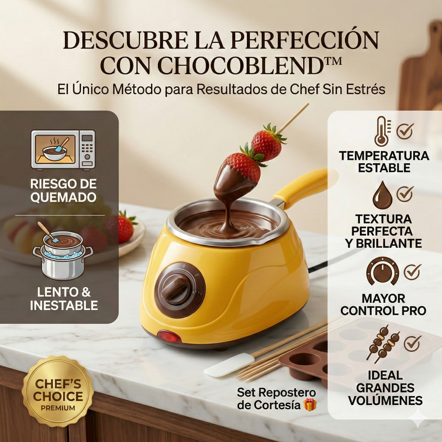 ChocoBlend™ + Kit Gourmet GRATIS 🎁