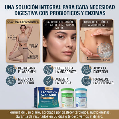DIGESTA™ DÚO BIENESTAR - Enzimas Digestivas + Probióticos Diarios