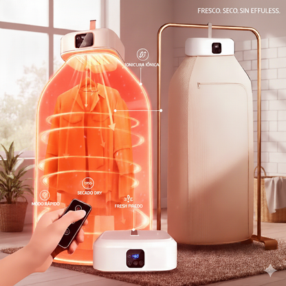 SecaPro 2-en-1 — ¡Seca y Plancha al Instante!